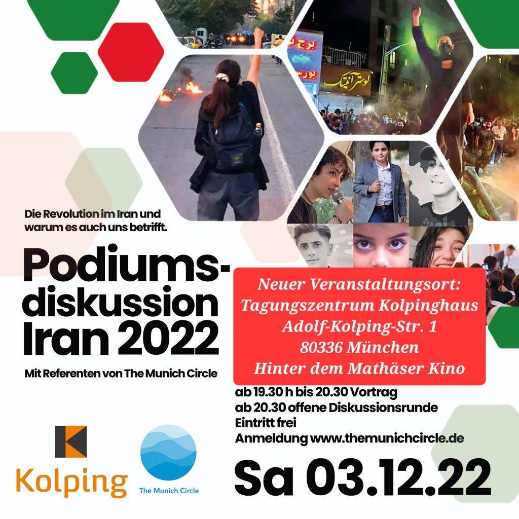 Podiumsdiskussion Iran 2022